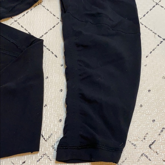 Lululemon black leggings size 6. 38” length. - Picture 2 of 3